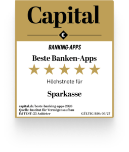 Capital Auszeichnung für bestes mobile Banking 2026